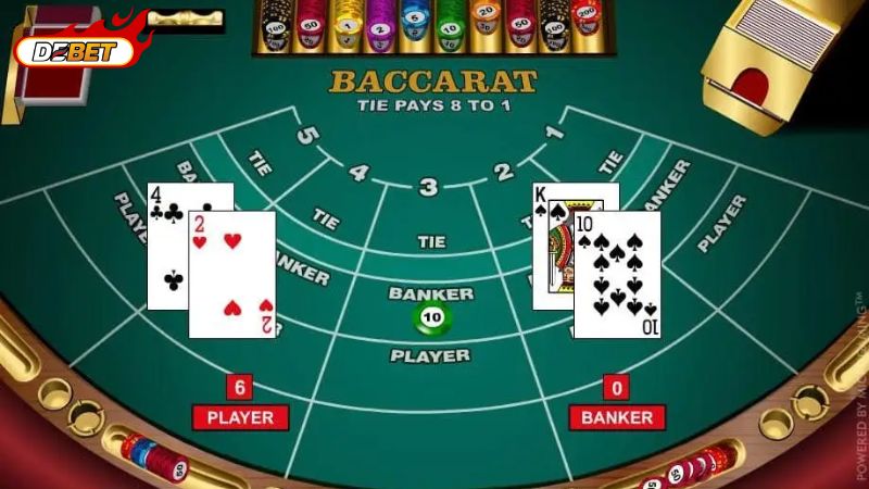 Baccarat thu hút hàng ngàn người chơi mỗi ngày nhờ luật chơi đơn giản
