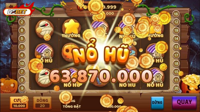 Nổ hũ là game slot đổi thưởng với cơ hội trúng Jackpot cực lớn