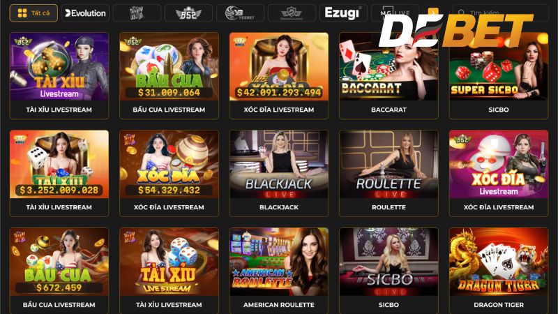 Trang này có kho game giải trí đa dạng gần bằng với nhà cái chính nên thu hút nhiều người